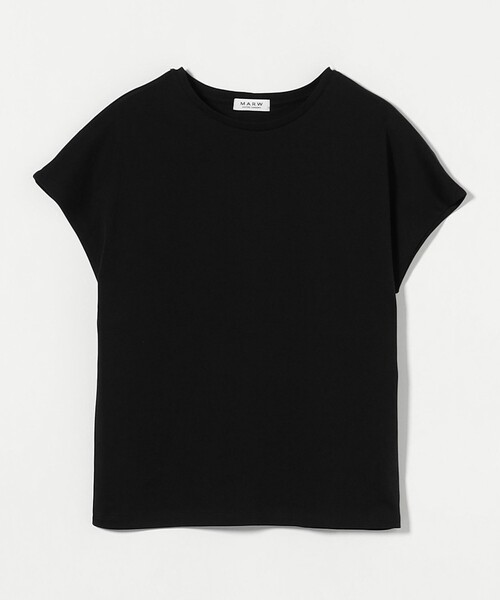 MARW UNITED ARROWS（マルゥ ユナイテッドアローズ）の「＜MARW UNITED ARROWS＞ベーシック クルーネック Tシャツ ‐汗ジミ防止‐（Tシャツ/カットソー・レディース・ダークグレー/ホワイト/ブラック/オリーブ/クリーム・FREE）」の6枚目の写真