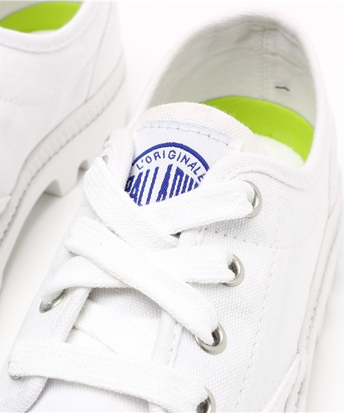 PALLADIUM(パラディウム)の「PALLADIUM/パラディウム Pampa Oxford/パンパ オックスフォード 92351(スニーカー・レディース・ホワイト/ブラック/ライトパープル/ホワイト系その他/イエロー/コーラル・24.0cm/25.0cm/23.0cm/24.5cm/23.5cm/22.5cm/24cm/23cm/25cm)」の13枚目の写真