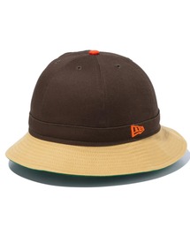 NEW ERA クロシェハット　ブラウン NEW ERA 帽子 ハット ERA/ニューエラ クロシェ ニットバケット