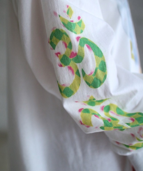 grapevine by k3（グレープバインバイケースリー）の「Axe T shirt（Tシャツ/カットソー・メンズ・ホワイト・M/L）」の11枚目の写真