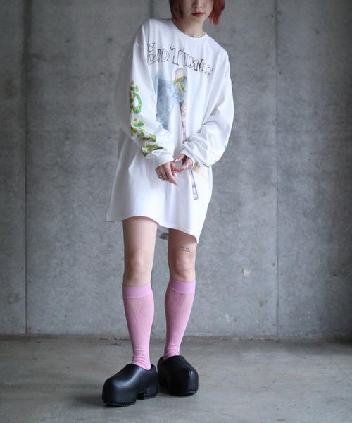 grapevine by k3（グレープバインバイケースリー）の「Axe T shirt（Tシャツ/カットソー・メンズ・ホワイト・M/L）」の12枚目の写真