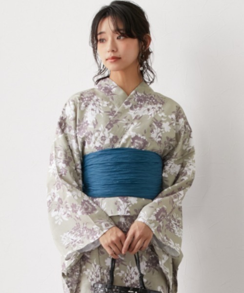 nissen（ニッセン）の「兵児帯【単品】（浴衣・レディース・マスタード/ピンク/ターコイズブルー・01）」の11枚目の写真