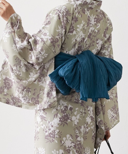 nissen（ニッセン）の「兵児帯【単品】（浴衣・レディース・マスタード/ピンク/ターコイズブルー・01）」の9枚目の写真