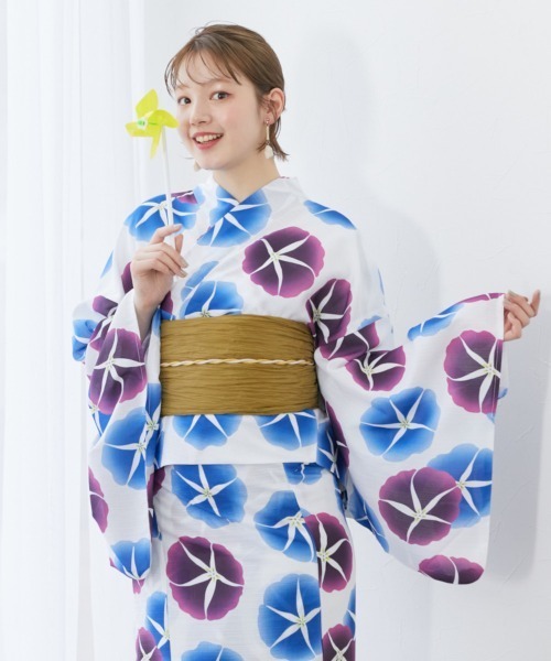 nissen（ニッセン）の「兵児帯【単品】（浴衣・レディース・マスタード/ピンク/ターコイズブルー・01）」の17枚目の写真