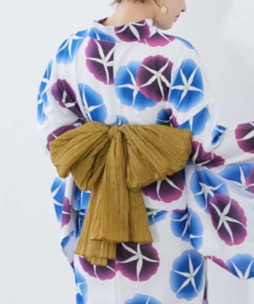 nissen（ニッセン）の「兵児帯【単品】（浴衣・レディース・マスタード/ピンク/ターコイズブルー・01）」の13枚目の写真