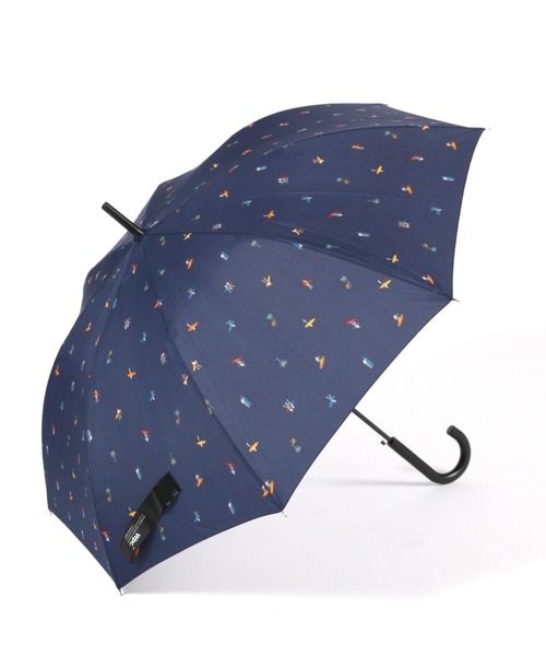 BAYFLOW（ベイフロー）の「[軽くて風に強い]JUMP晴雨兼用傘65cm（長傘・レディース・ネイビー/カーキ/ブラック・0）」の7枚目の写真