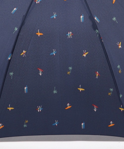 BAYFLOW（ベイフロー）の「[軽くて風に強い]JUMP晴雨兼用傘65cm（長傘・レディース・ネイビー/カーキ/ブラック・0）」の15枚目の写真
