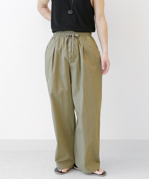 minsobi（ミンソビ）の「サマーワイドイージーパンツ（その他パンツ・メンズ・カーキ/チャコールグレー・FREE）」の20枚目の写真