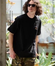 mt9089- GERBERA EMB HEAVY WEIGHT-T Tシャツ