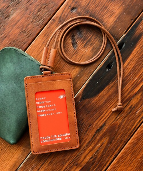 BEAMS JAPAN（ビームス　ジャパン）の「A-LOOK / 別注 パスケース（カードケース・メンズ・ダークブラウン/ブラック/グリーン系その他5/ブラウン系その他4/インディゴブルー/オレンジ・ONE SIZE）」の21枚目の写真