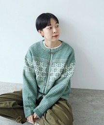 PAR ICI（パーリッシィ）の「チロリアンジャカード カーディガン（カーディガン/ボレロ）」
