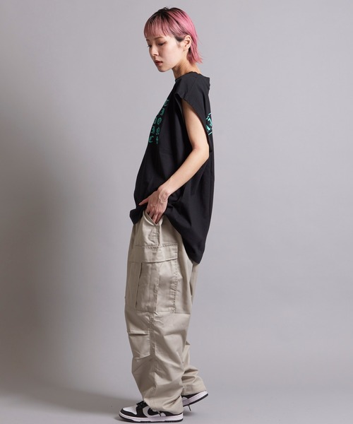 GALLIS ADDICTION(ガリスアディクション)の「GA O.E NO-SLEEVE(タンクトップ・メンズ・ホワイト/ブラック・FREE)」の19枚目の写真