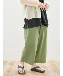 Samansa Mos2 | 【Lサイズ WEB限定】【マルチファンクション】ギャザーイージーパンツ(その他パンツ)