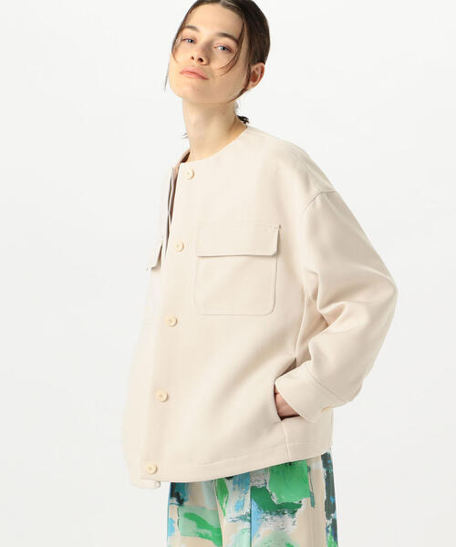 セール/ブランド古着】【BALLSEY】ノーカラージャケット（ノーカラー  