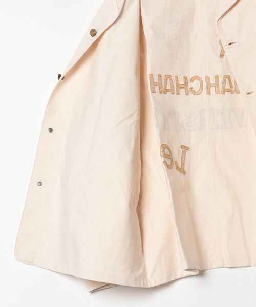 Lee（リー）の「ChahChah/チャーチャー Lee×ChahChah BEER JACKET/リー チャーチャー ビア ジャケット（ブルゾン・メンズ・オフホワイト・X-LARGE/LARGE）」の3枚目の写真