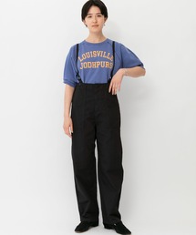 Johnbull | コットンリネンカルゼサスペンダーバックルパンツ(その他パンツ)