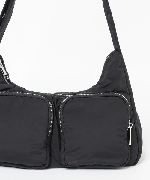 Heather（ヘザー）の「パファーポケットショルダーBAG　129715（ショルダーバッグ・レディース・シルバー/ブラック・ONE SIZE）」の16枚目の写真
