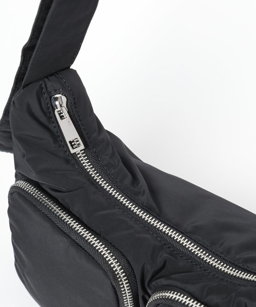 Heather（ヘザー）の「パファーポケットショルダーBAG　129715（ショルダーバッグ・レディース・シルバー/ブラック・ONE SIZE）」の18枚目の写真