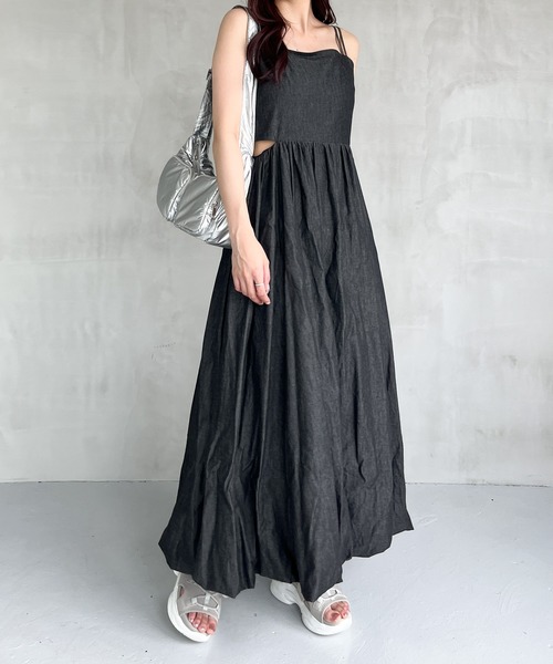 Heather（ヘザー）の「パファーポケットショルダーBAG　129715（ショルダーバッグ・レディース・シルバー/ブラック・ONE SIZE）」の8枚目の写真