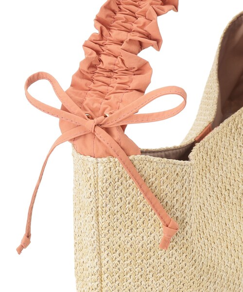 SHOO・LA・RUE（シューラルー）の「◆フリルハンドルショルダーバッグ（ショルダーバッグ・レディース・イエロー/オレンジ/ブラック・00）」の14枚目の写真