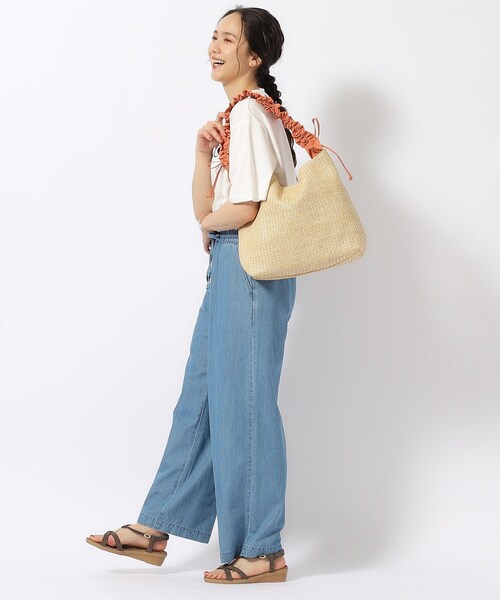 SHOO・LA・RUE（シューラルー）の「◆フリルハンドルショルダーバッグ（ショルダーバッグ・レディース・イエロー/オレンジ/ブラック・00）」の20枚目の写真