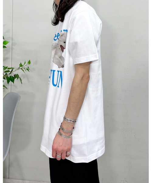 spiritoso（スピリトーゾ）の「【spiritoso】FREEDOM FUN シートプリントTシャツ (CP)（Tシャツ/カットソー・レディース・オートミール/ブラック/ホワイト・M/L）」の13枚目の写真