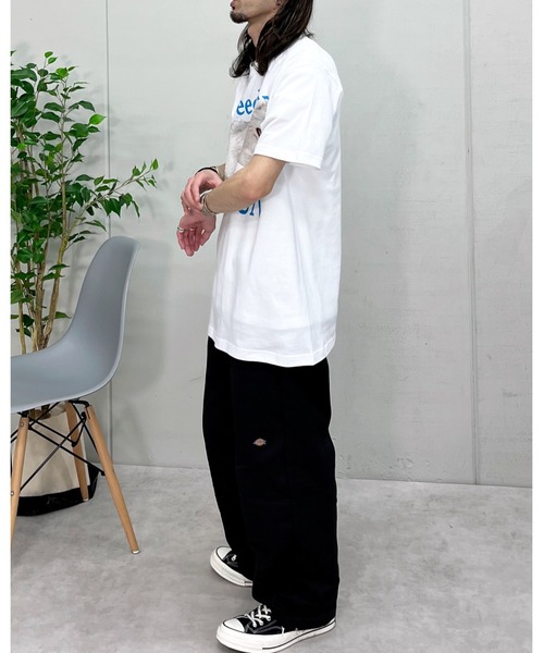 spiritoso（スピリトーゾ）の「【spiritoso】FREEDOM FUN シートプリントTシャツ (CP)（Tシャツ/カットソー・レディース・オートミール/ブラック/ホワイト・M/L）」の14枚目の写真