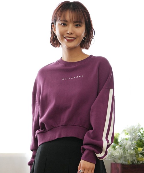 【セール】BILLABONG/ビラボン トレーナー 裏起毛 セットアップ対応 BE014-030（スウェット）｜BILLABONG（ビラボン）