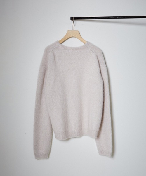 SALON adam et rope'（サロン アダム エ ロペ）の「フォックスカシミヤクルーネックプルオーバー（ニット/セーター・レディース・ライトグレー/ブラック/ブルー系その他4・FREE）」の17枚目の写真