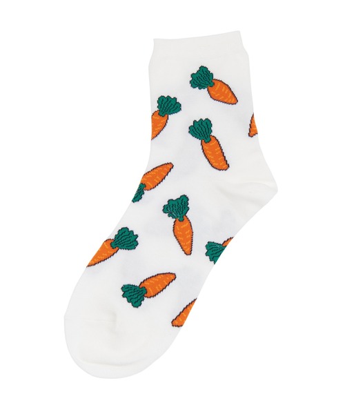 PUNYUS（プニュズ）の「フード総柄ソックス(NINJIN EDAMAME LEMON)（ソックス/靴下・レディース・その他1/その他2/その他3・FREE）」の9枚目の写真