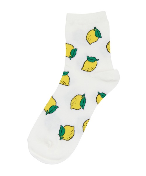 PUNYUS（プニュズ）の「フード総柄ソックス(NINJIN EDAMAME LEMON)（ソックス/靴下・レディース・その他1/その他2/その他3・FREE）」の13枚目の写真