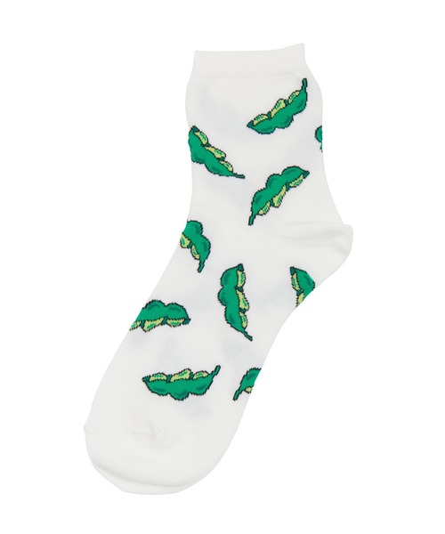 PUNYUS（プニュズ）の「フード総柄ソックス(NINJIN EDAMAME LEMON)（ソックス/靴下・レディース・その他1/その他2/その他3・FREE）」の14枚目の写真