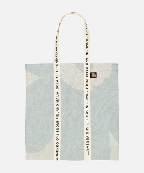 marimekko(マリメッコ)の「【Unikko 60Th Anniversary】《kioski》Unikko / Carrier Midi(トートバッグ・レディース・レッド/ライトグレー・FREE)」の2枚目の写真