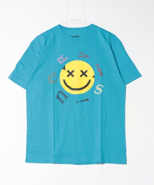 INNOCENT(イノセント)の「『MAYHEM』graphic T(Tシャツ/カットソー・レディース・ブルー/ホワイト・MEDIUM/LARGE)」の2枚目の写真