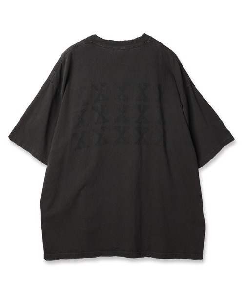 JIEDA(ジエダ)の「XXXXX DAMAGE PIGMENT TEE(Tシャツ/カットソー・メンズ・ブラック/ネイビー/グリーン・1/2/3/4)」の19枚目の写真
