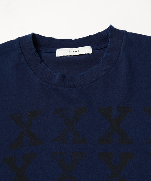 JIEDA(ジエダ)の「XXXXX DAMAGE PIGMENT TEE(Tシャツ/カットソー・メンズ・ブラック/ネイビー/グリーン・1/2/3/4)」の18枚目の写真