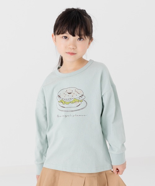 chil2（チルツー）の「プリント 長袖Tシャツ（Tシャツ/カットソー・キッズ・A/B/I/G/J/H/F/E/D/C・120cm/110cm/100cm/90cm/80ｃｍ/140cm/130cm）」の4枚目の写真