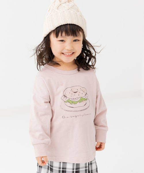 chil2（チルツー）の「プリント 長袖Tシャツ（Tシャツ/カットソー・キッズ・A/B/I/G/J/H/F/E/D/C・120cm/110cm/100cm/90cm/80ｃｍ/140cm/130cm）」の5枚目の写真