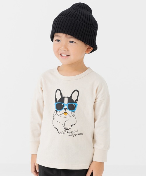 chil2（チルツー）の「プリント 長袖Tシャツ（Tシャツ/カットソー・キッズ・A/B/I/G/J/H/F/E/D/C・120cm/110cm/100cm/90cm/80ｃｍ/140cm/130cm）」の7枚目の写真