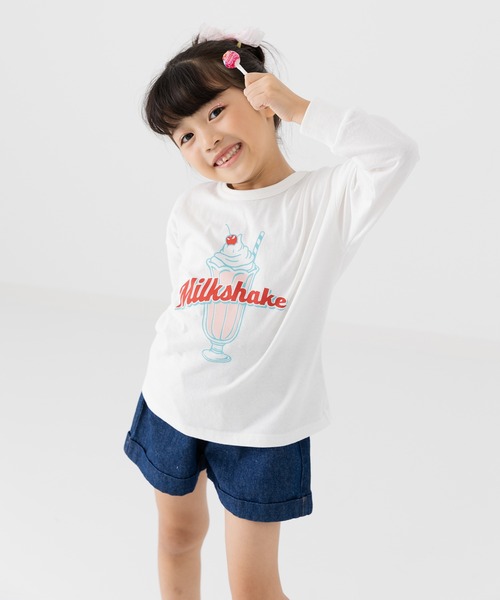 chil2（チルツー）の「プリント 長袖Tシャツ（Tシャツ/カットソー・キッズ・A/B/I/G/J/H/F/E/D/C・120cm/110cm/100cm/90cm/80ｃｍ/140cm/130cm）」の13枚目の写真