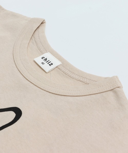 chil2（チルツー）の「プリント 長袖Tシャツ（Tシャツ/カットソー・キッズ・A/B/I/G/J/H/F/E/D/C・120cm/110cm/100cm/90cm/80ｃｍ/140cm/130cm）」の16枚目の写真