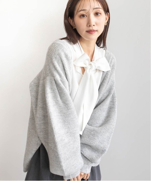 スパンコールニットカーディガン | Apricot Land -Online Store-