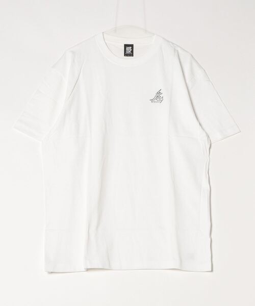 Mag.(マグ)の「【KINJAZ】Graphic T(Tシャツ/カットソー・メンズ・ネイビー/ホワイト・LARGE/MEDIUM)」の2枚目の写真