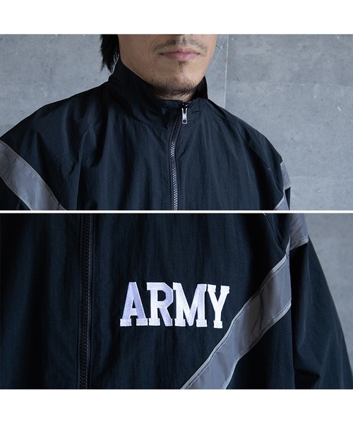 ipfu army ナイロンジャケット ネイビー 神谷ヨハン ipfu army ナイロンジャケット ネイビー 神谷ヨハン - メルカリ