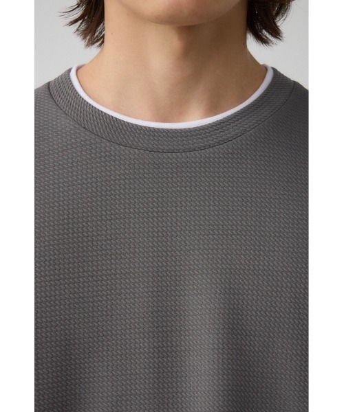 AZUL by moussy(アズールバイマウジー)の「ベストセットロングTシャツ(Tシャツ/カットソー・メンズ・ベージュ/グレー/ブラック・MEDIUM/LARGE)」の21枚目の写真