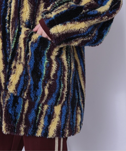 CREOLME(クレオルム)の「(CREOLME)ボアジャカードコート(その他 CREOLME(クレオルム)の「(CREOLME)ボアジャカードコート(その他