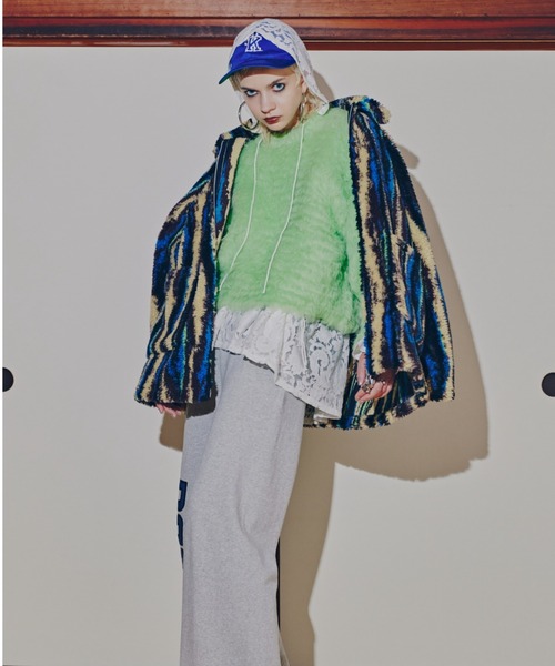 CREOLME（クレオルム）の「(CREOLME)ボアジャカードコート（その他