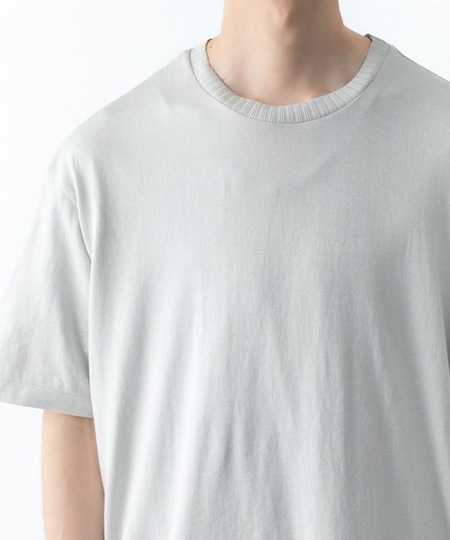 ATTACHMENT(アタッチメント)の「ハイウエット ジャージー スリムフィットS/S TEE / HIGH WET JERSEY SLIM FIT S/S TEE(Tシャツ/カットソー・メンズ・ブラック/ダークグレー/ライトグレー・1/2/3/4)」の16枚目の写真