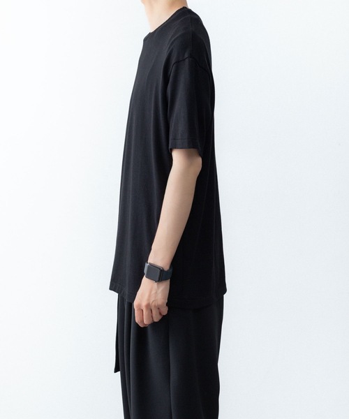 ATTACHMENT(アタッチメント)の「ハイウエット ジャージー スリムフィットS/S TEE / HIGH WET JERSEY SLIM FIT S/S TEE(Tシャツ/カットソー・メンズ・ブラック/ダークグレー/ライトグレー・1/2/3/4)」の7枚目の写真