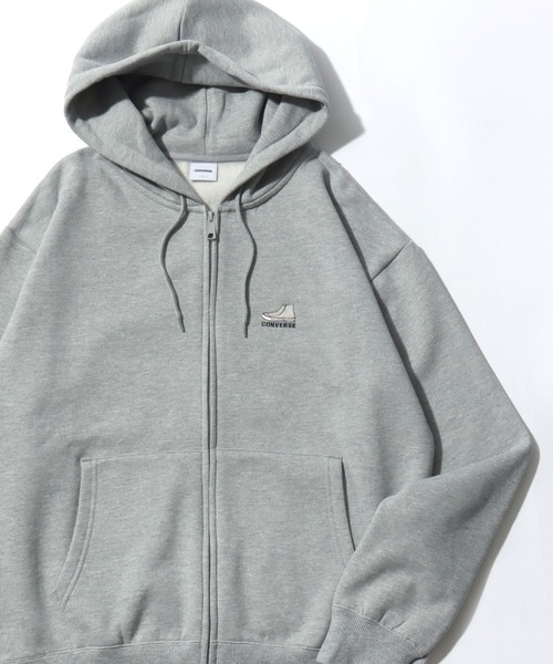 セール】2025AW CONVERSE/コンバース 裏起毛 ワンポイントロゴ